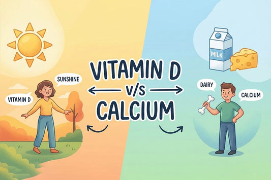 Vitamin D vs. Calcium: What’s the Difference and Why You Need Both