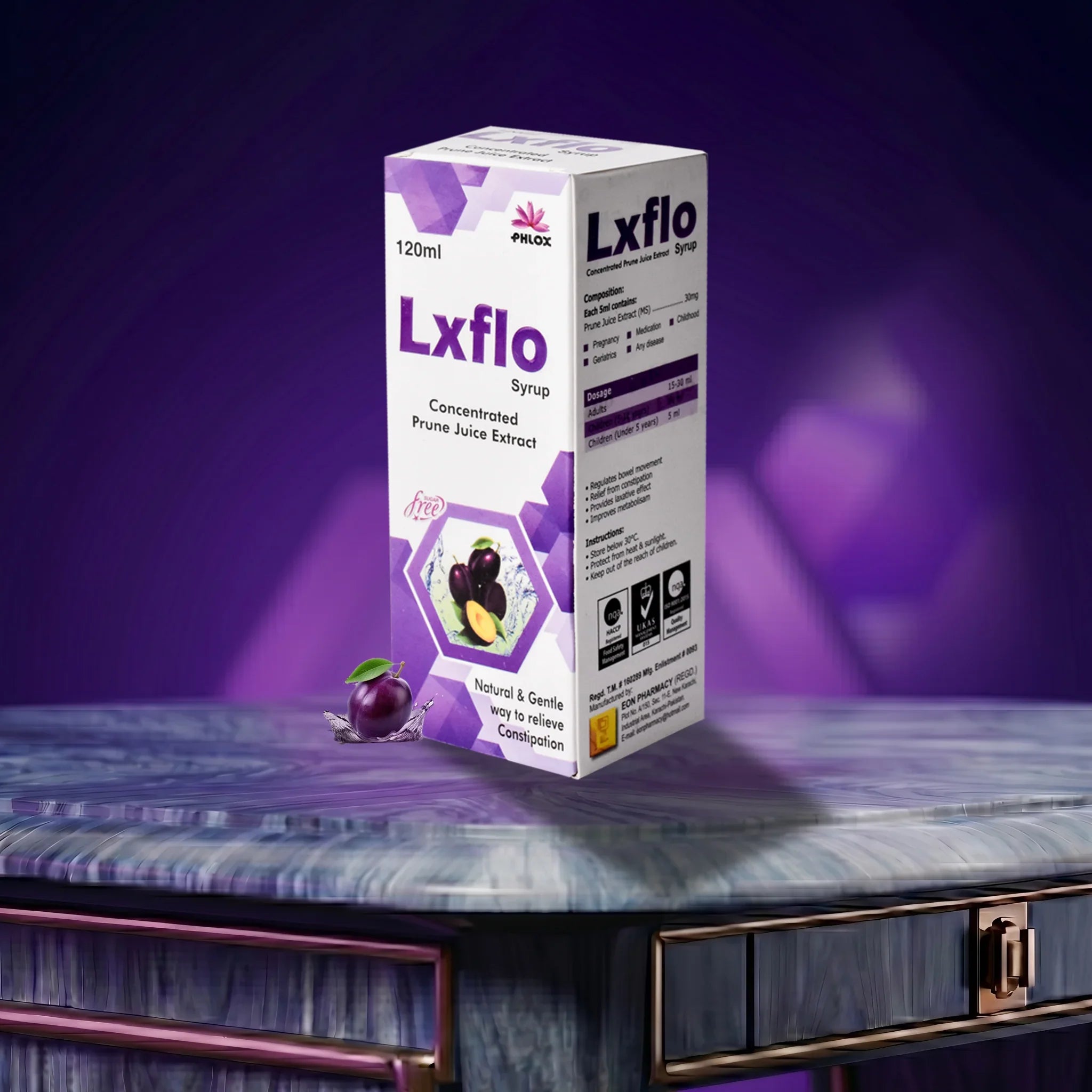Lx flo syrup