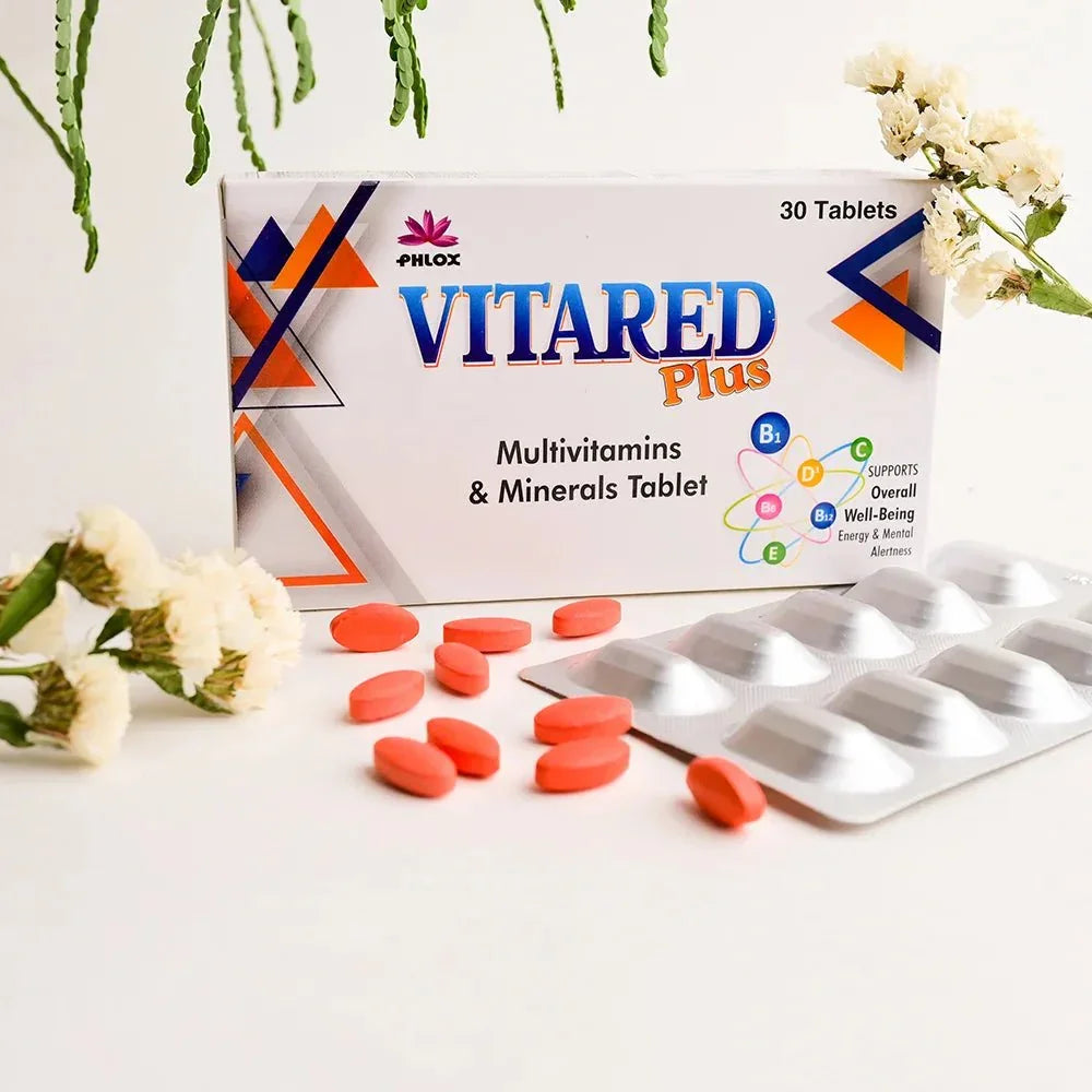Vitared Plus Tablets - Phlox Pharma