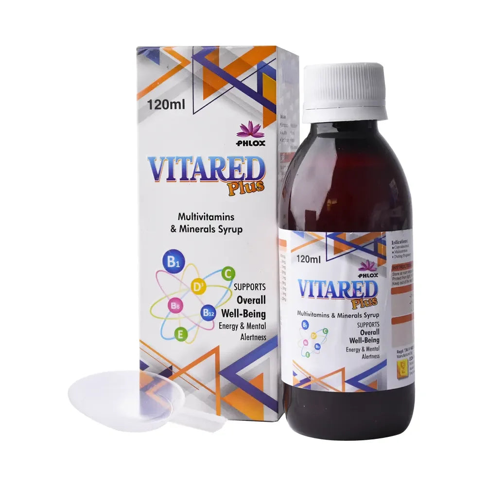 Vitared Plus Syrup - Phlox Pharma
