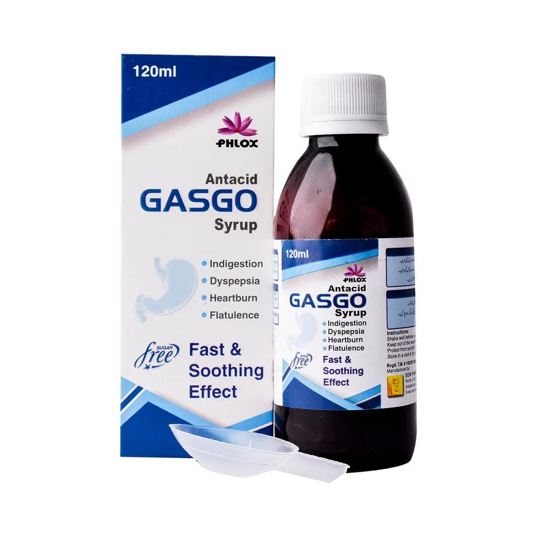 Gasgo Syrup - Phlox Pharma